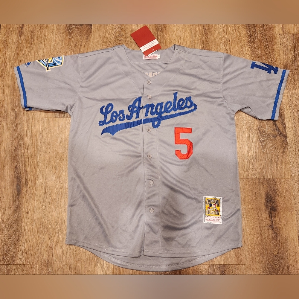 Nomar Garciaparra Los Angeles Dodgers Throwback New MENS LARGE